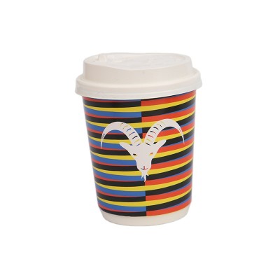 8oz China Supplier Custom Printed Double Wall Paper Coffee Cup